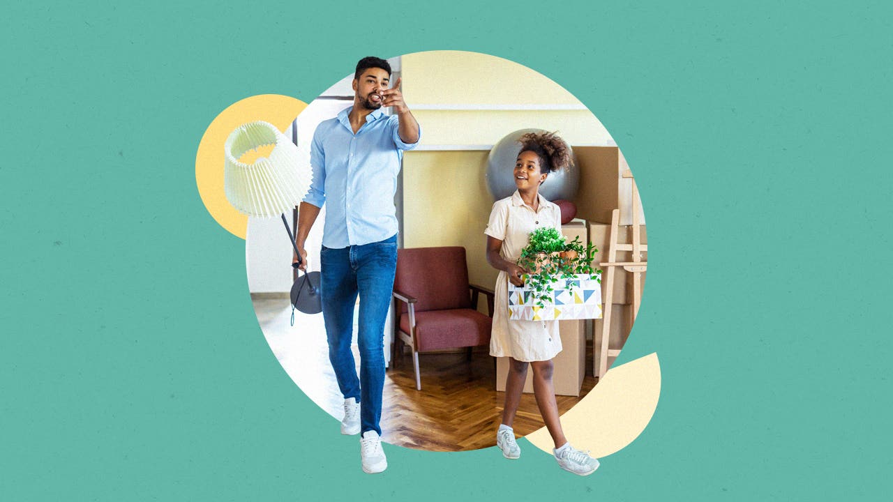 Família realizando o sonho da casa própria